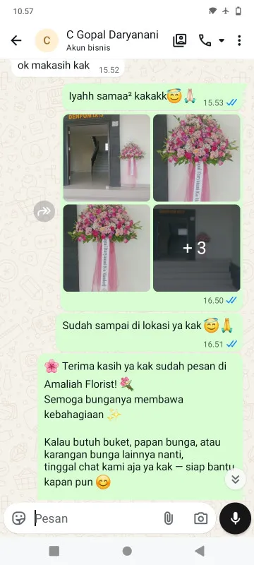 Pengiriman Karangan Bunga Mekarasih Banyusari